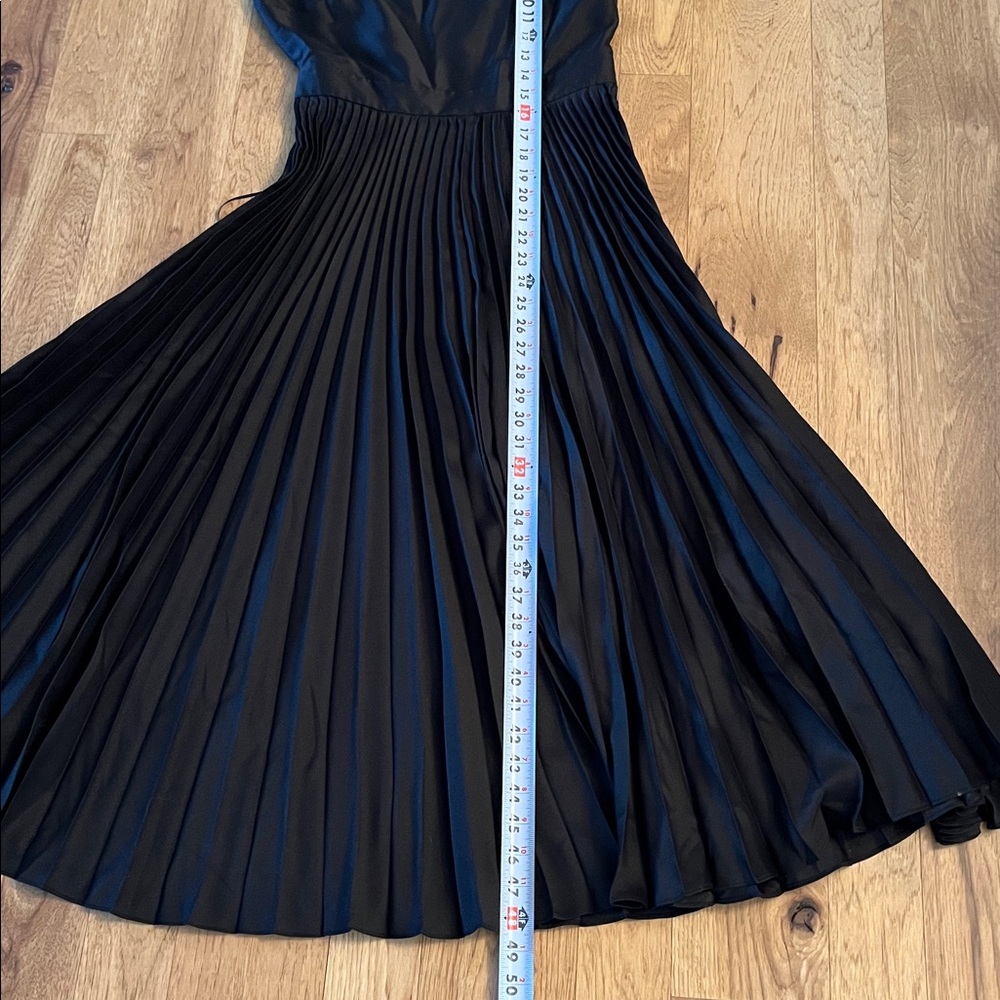 Banana Republic Classic Black Midi Dress with back cutout - Picture 12 of 14
